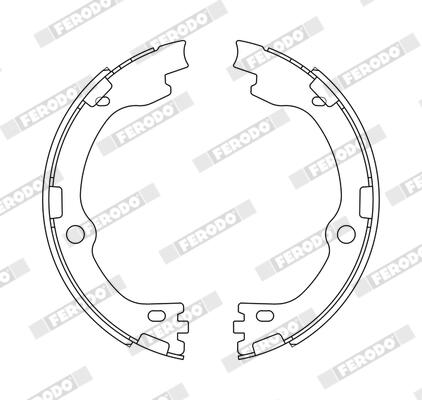Remschoenset Ferodo FSB4344