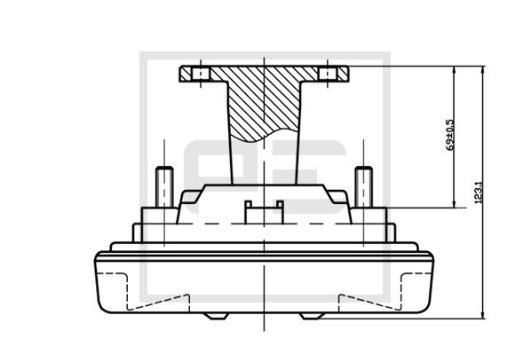 Visco-koppeling Pe Automotive 010.333-00A