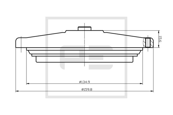 Visco-koppeling Pe Automotive 010.341-00A