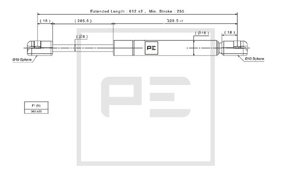 Pe Automotive Gasveer, motorruimte klep 010.449-00A