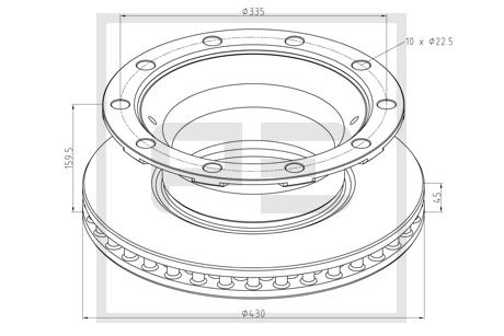 Remschijven Pe Automotive 046.384-00A