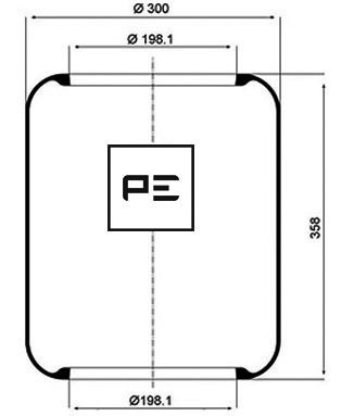 Veerbalg Pe Automotive 084.009-70A