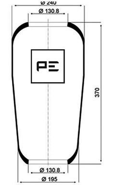 Veerbalg Pe Automotive 084.010-70A