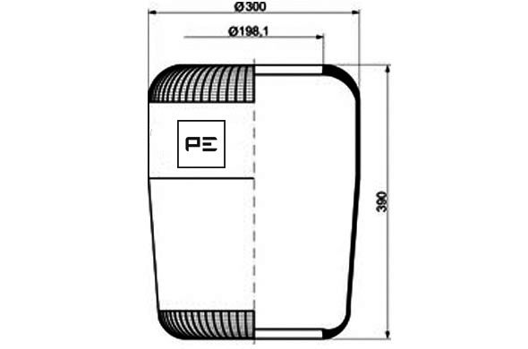 Veerbalg Pe Automotive 084.029-70A