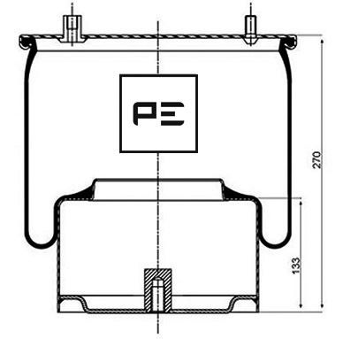 Veerbalg Pe Automotive 084.052-73A