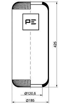 Veerbalg Pe Automotive 084.079-70A