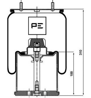 Veerbalg Pe Automotive 084.083-72A