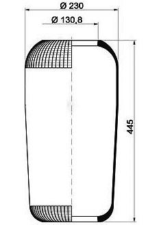 Veerbalg Pe Automotive 084.097-70A