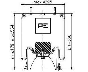 Veerbalg Pe Automotive 084.100-74A