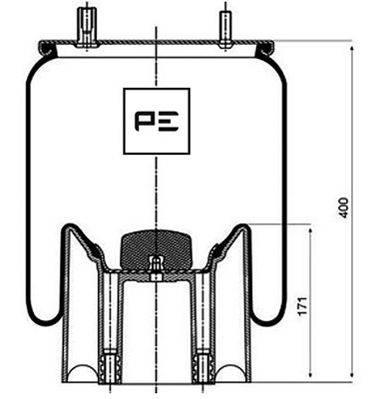 Veerbalg Pe Automotive 084.105-74A