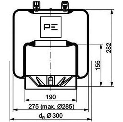 Veerbalg Pe Automotive 084.107-78A