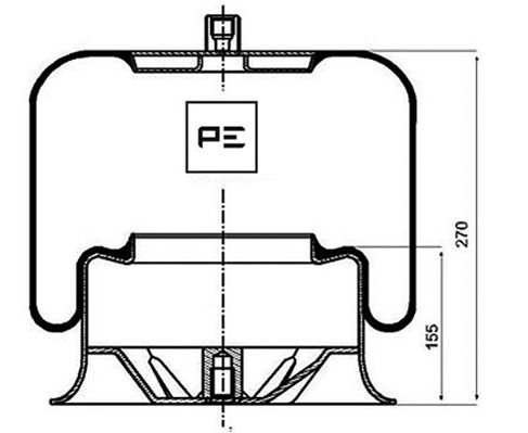 Veerbalg Pe Automotive 084.111-71A