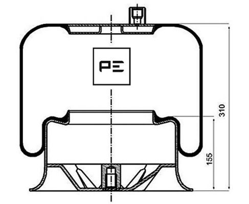 Veerbalg Pe Automotive 084.111-73A