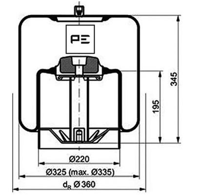 Veerbalg Pe Automotive 084.115-72A