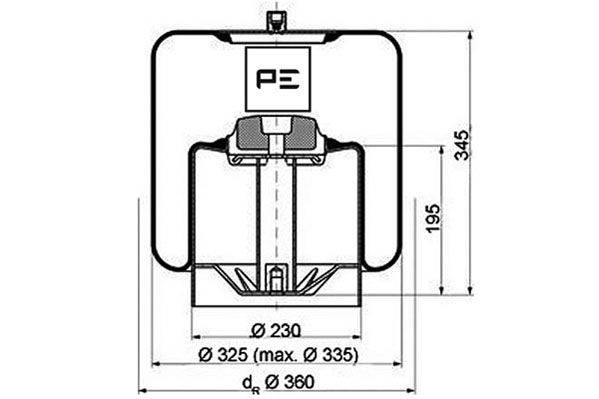 Veerbalg Pe Automotive 084.115-73A