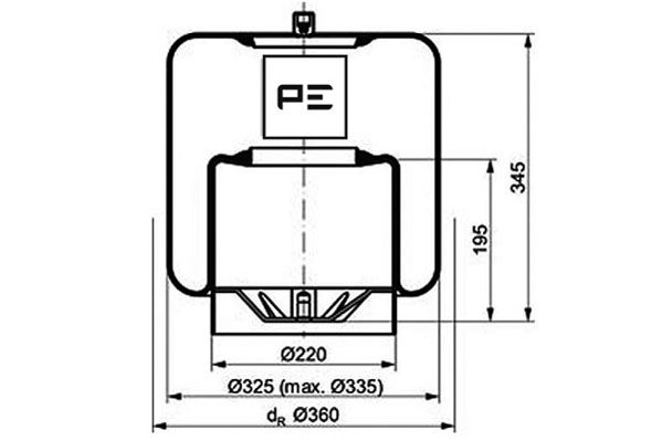 Veerbalg Pe Automotive 084.115-74A