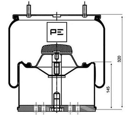 Veerbalg Pe Automotive 084.116-72A