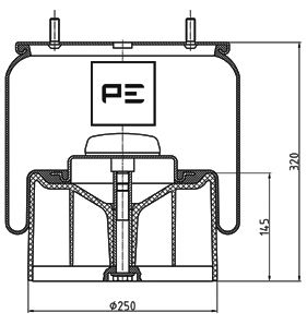 Veerbalg Pe Automotive 084.116-73A