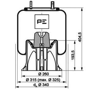 Veerbalg Pe Automotive 084.173-71A