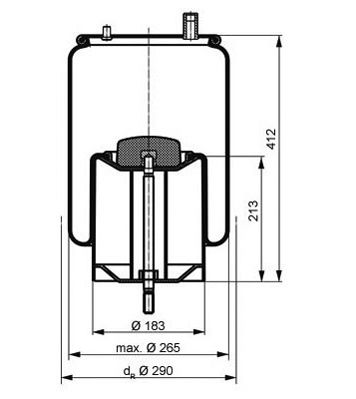 Veerbalg Pe Automotive 084.258-71A