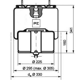 Veerbalg Pe Automotive 084.281-71A