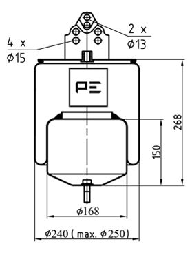 Veerbalg Pe Automotive 084.306-71A