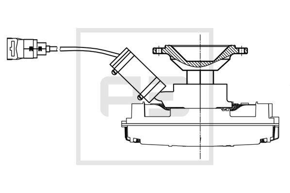 Pe Automotive Visco-koppeling 100.241-00A