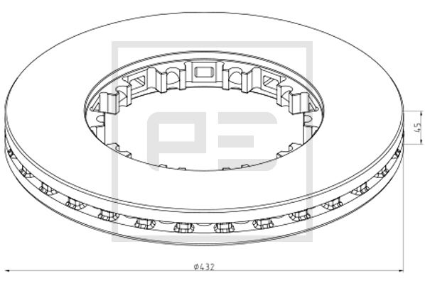 Remschijven Pe Automotive 106.211-00A