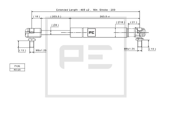 Gasveer Pe Automotive 120.205-00A