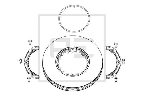 Remschijven Pe Automotive 146.224-00A