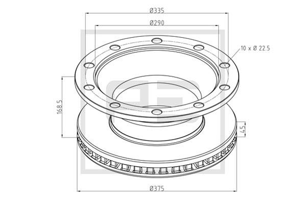 Remschijven Pe Automotive 296.005-00A