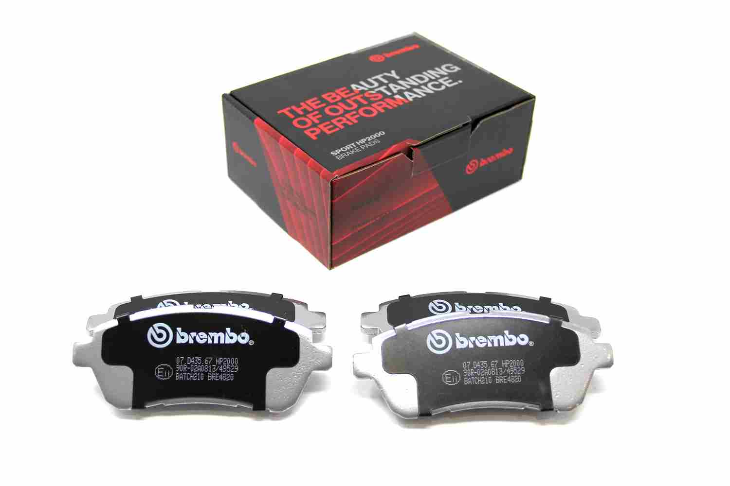 Remblokset Brembo 07.D435.67