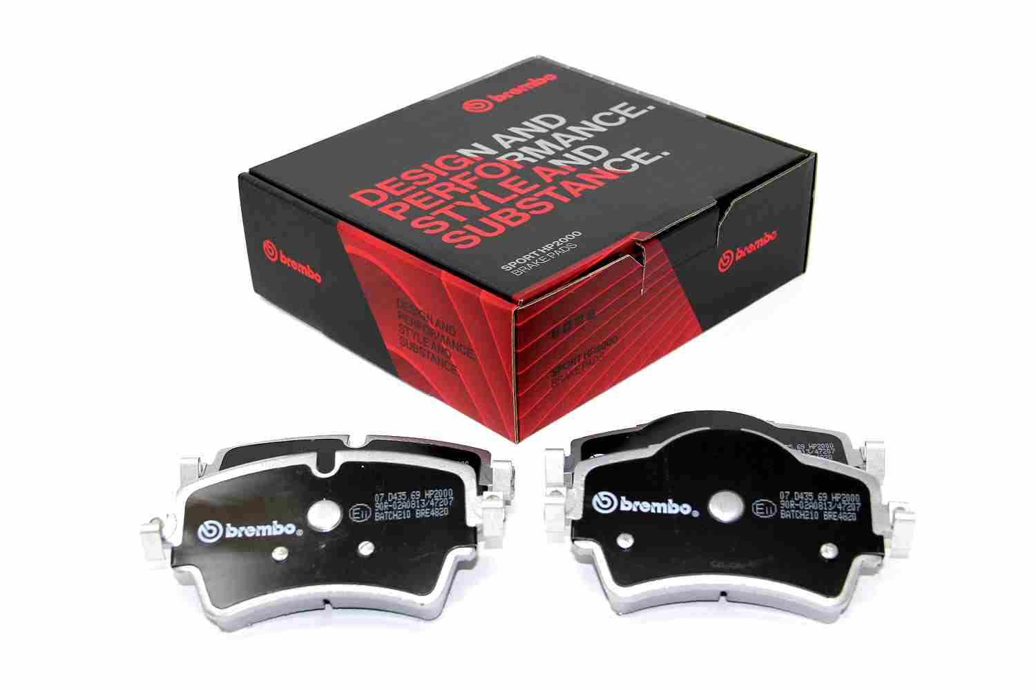 Remblokset Brembo 07.D435.69