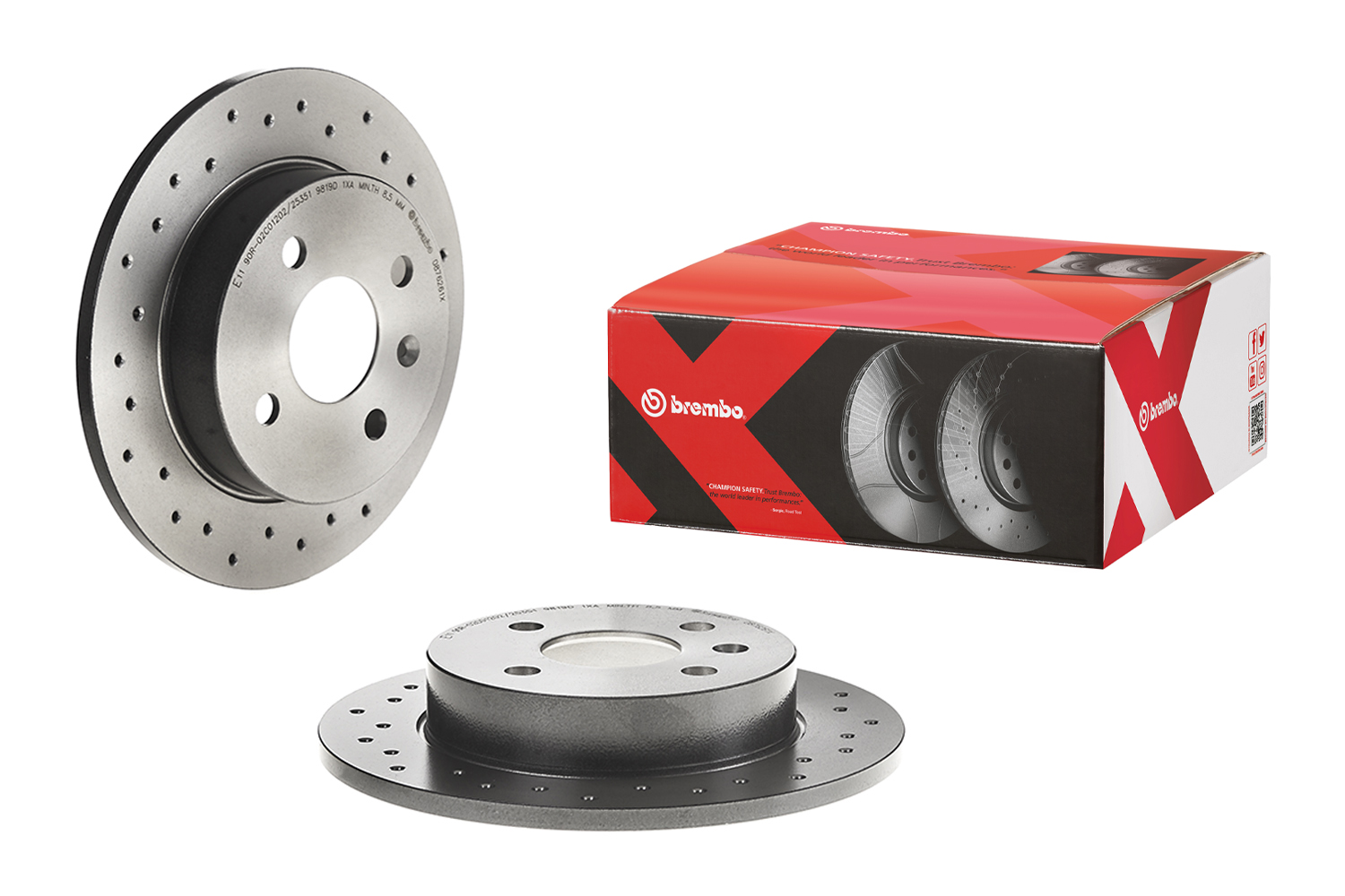 Remschijven Brembo 08.7626.1X