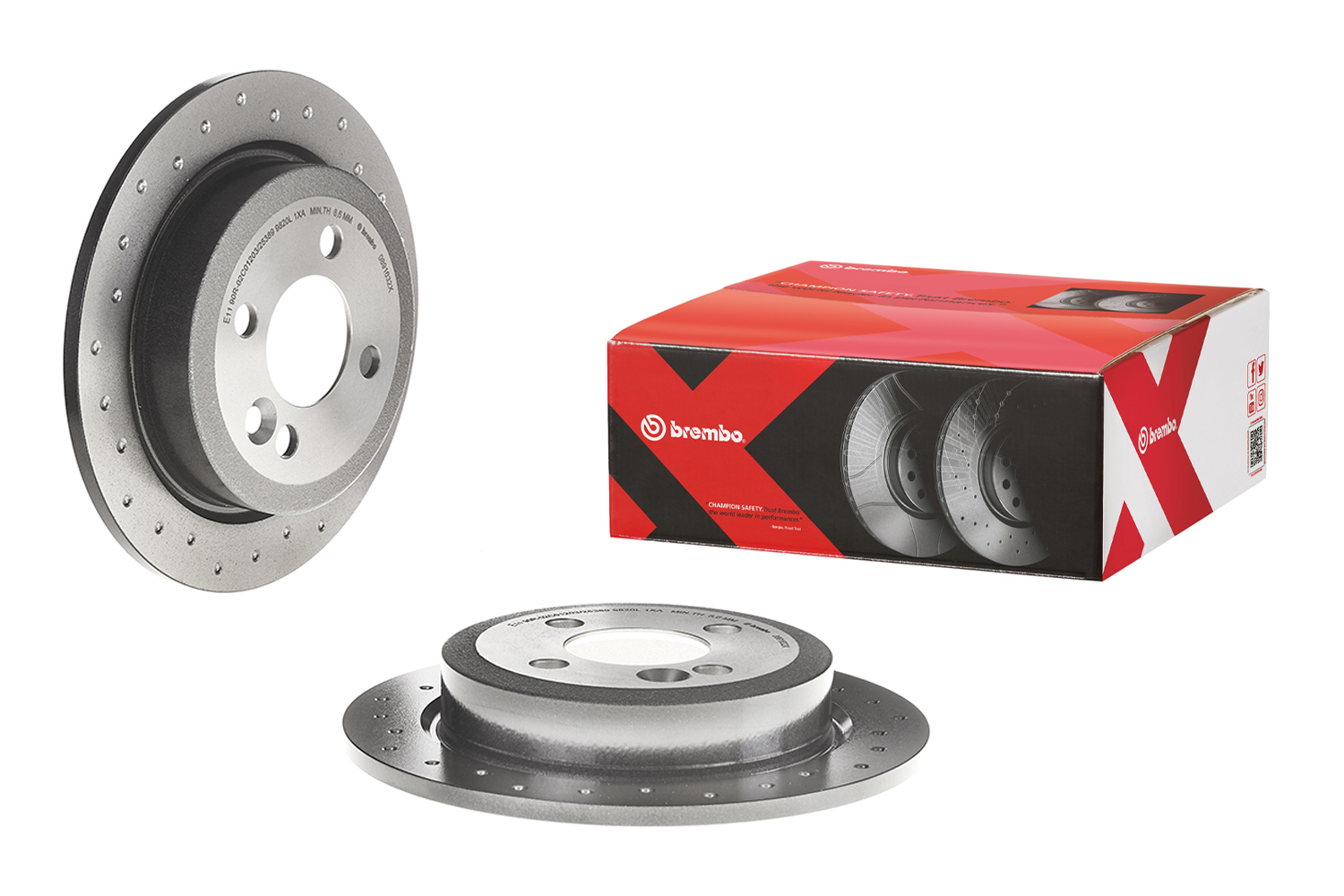 Remschijven Brembo 08.9163.2X