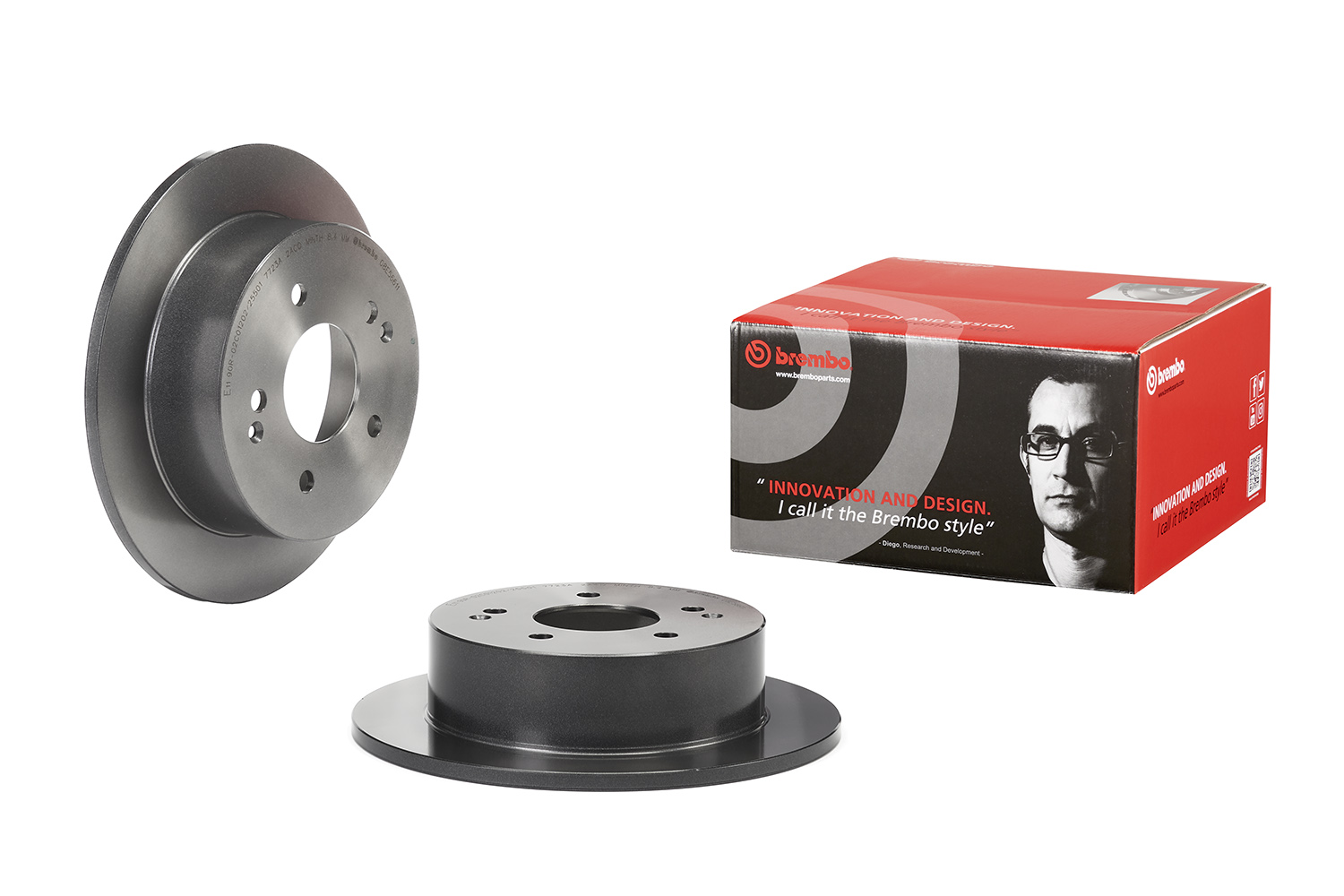Brembo Remschijven 08.E566.11