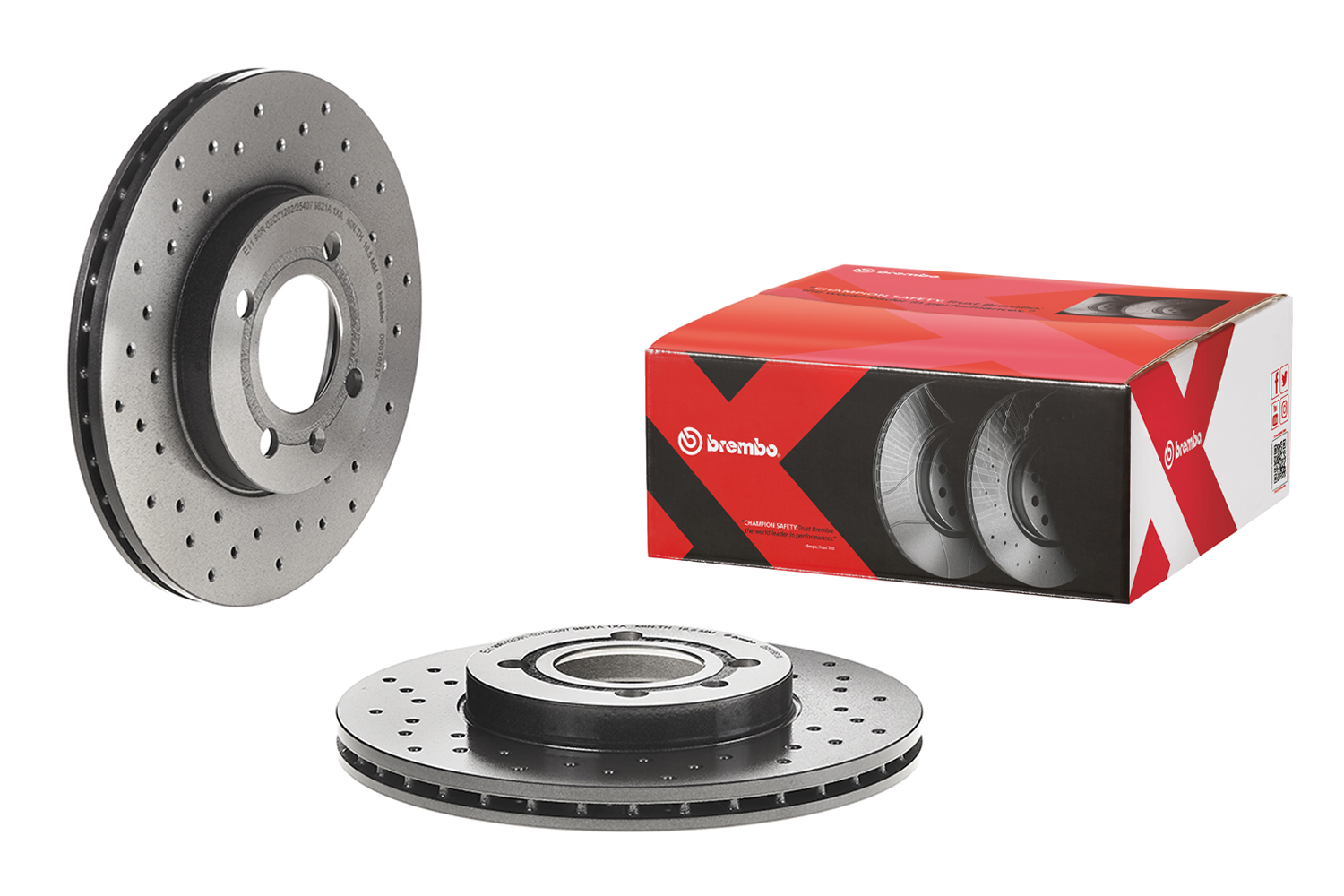 Remschijven Brembo 09.5166.1X