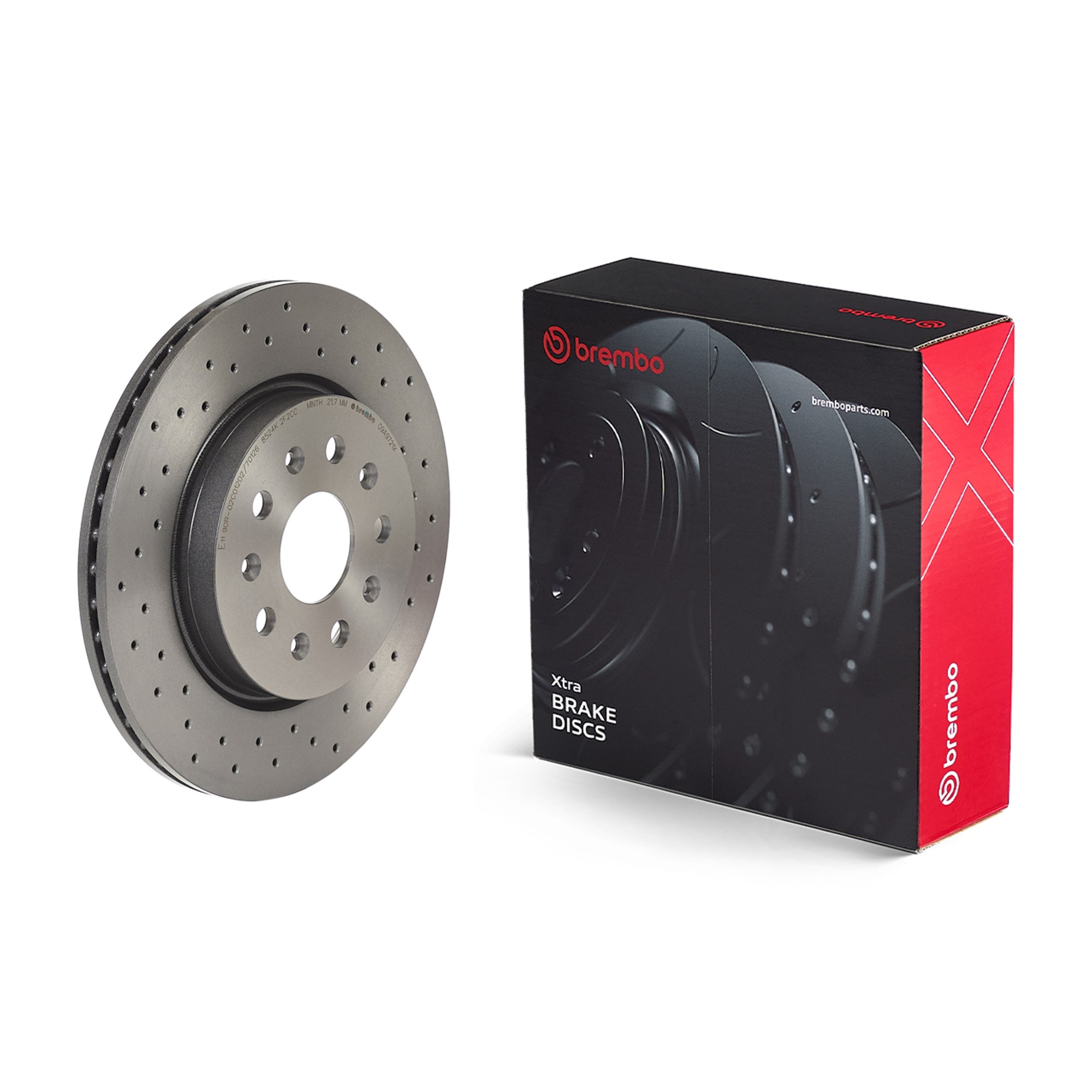 Remschijf Brembo 09.A972.1X