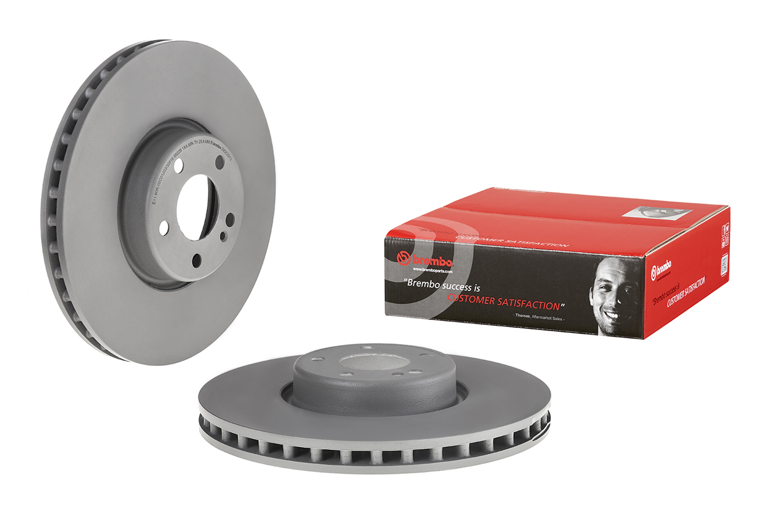 Brembo Remschijven 09.D529.13
