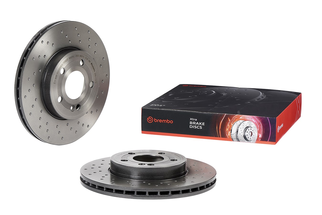 Remschijf Brembo 09.D772.1X