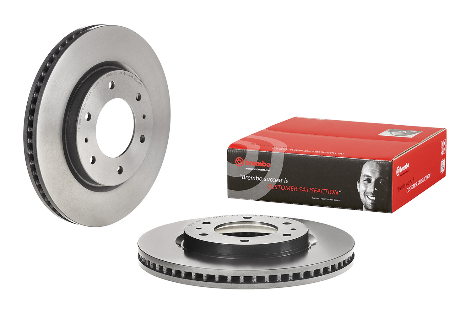 Brembo Remschijven 09.E069.11