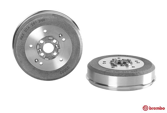 Brembo Remtrommel 14.C016.10