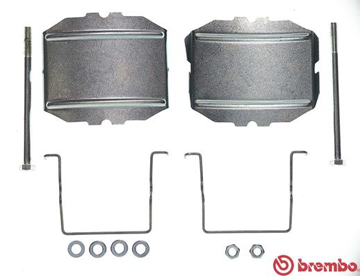 Rem montageset Brembo A 02 232