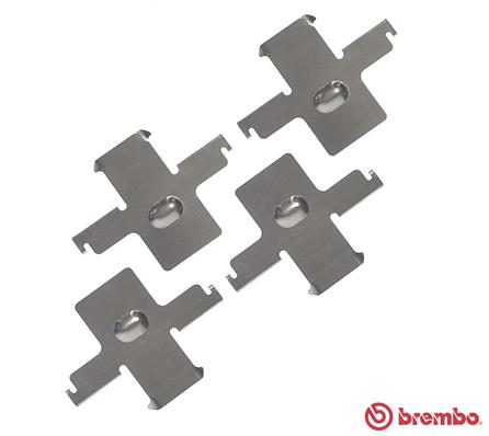 Rem montageset Brembo A 02 290