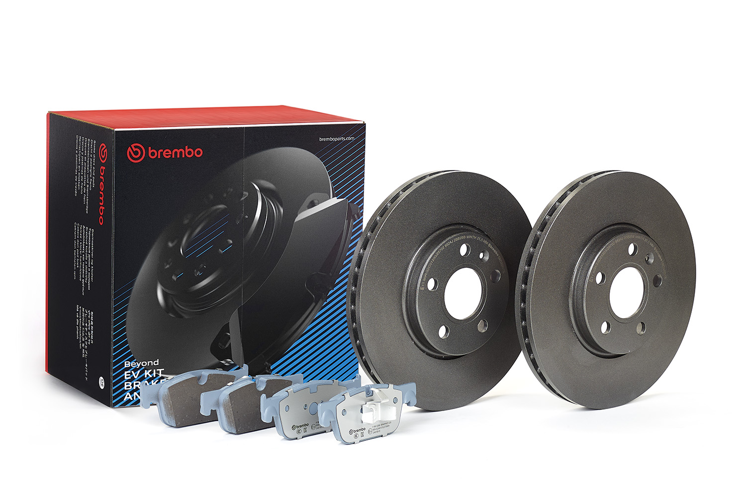 Remmenset, remschijf Brembo KT 08 069