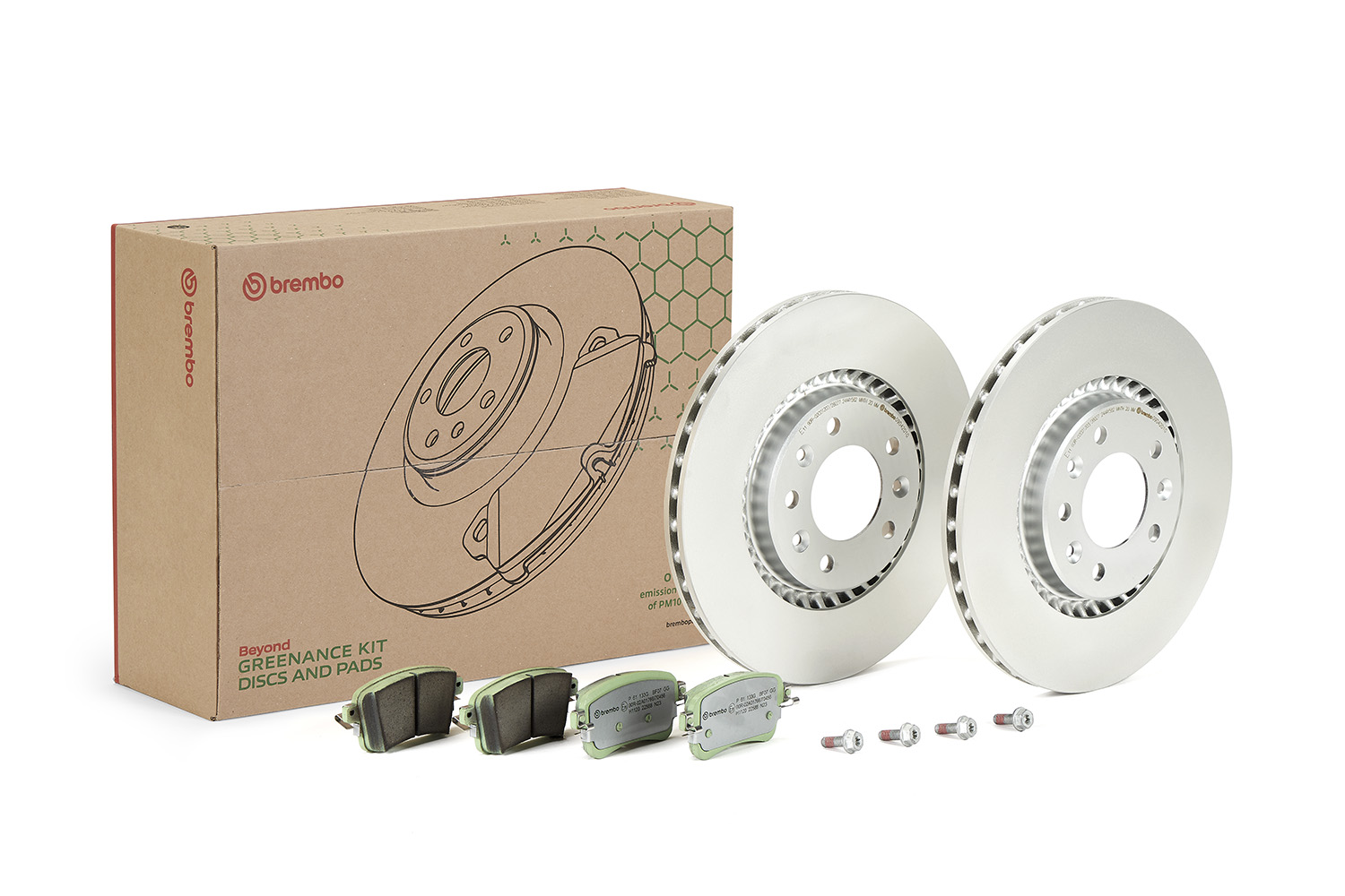 Remmenset, remschijf Brembo KT 10 051