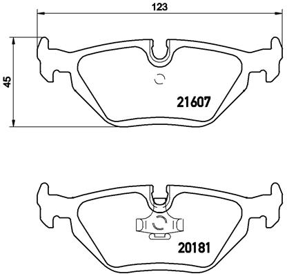 Remblokset Brembo P 06 013