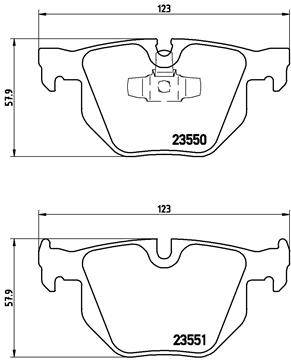 Remblokset Brembo P 06 039