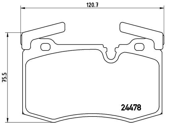 Remblokset Brembo P 06 068