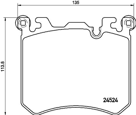 Remblokset Brembo P 06 077